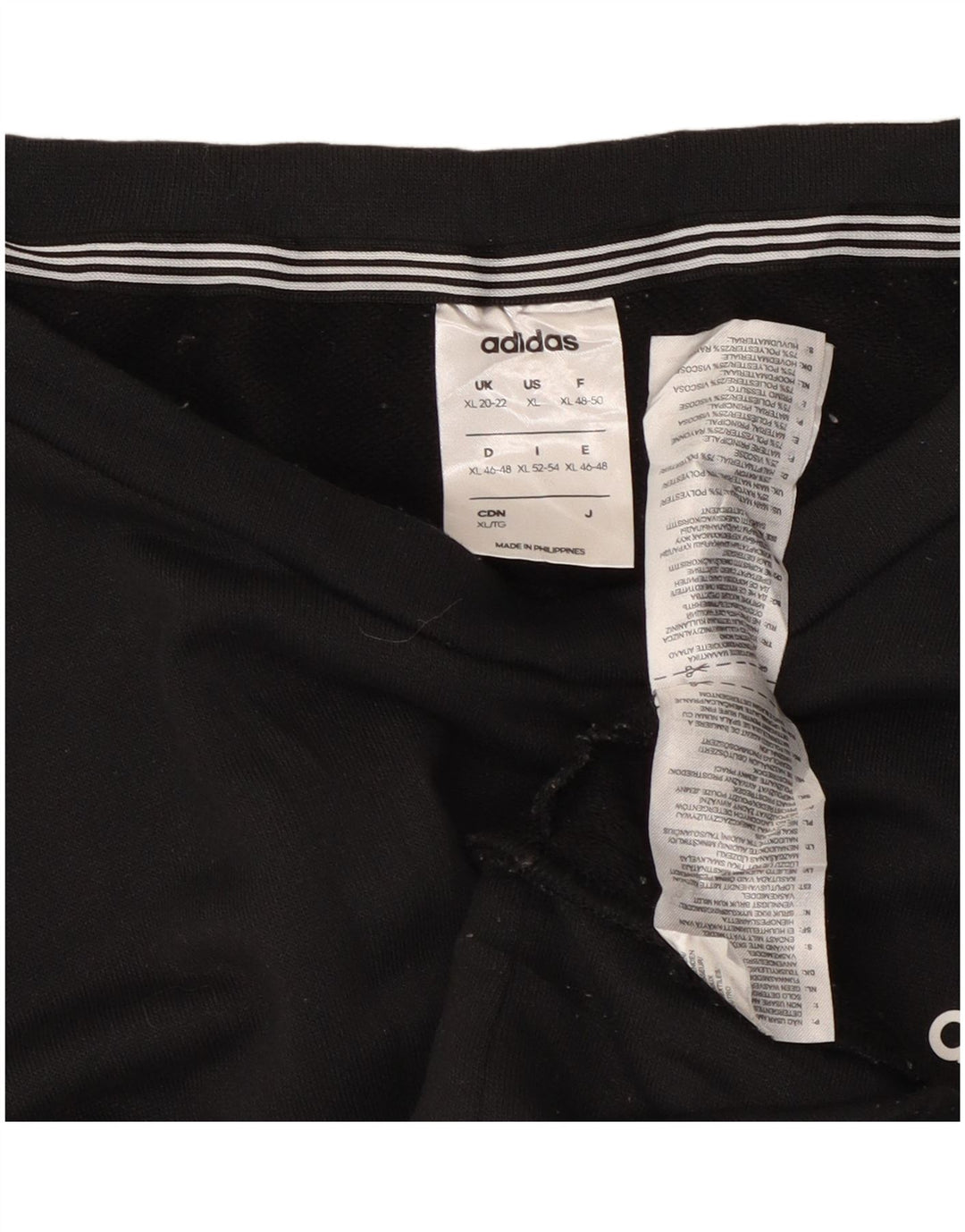 Damska bluza Adidas Climalite Jumper UK 20/22 XL Czarny poliester