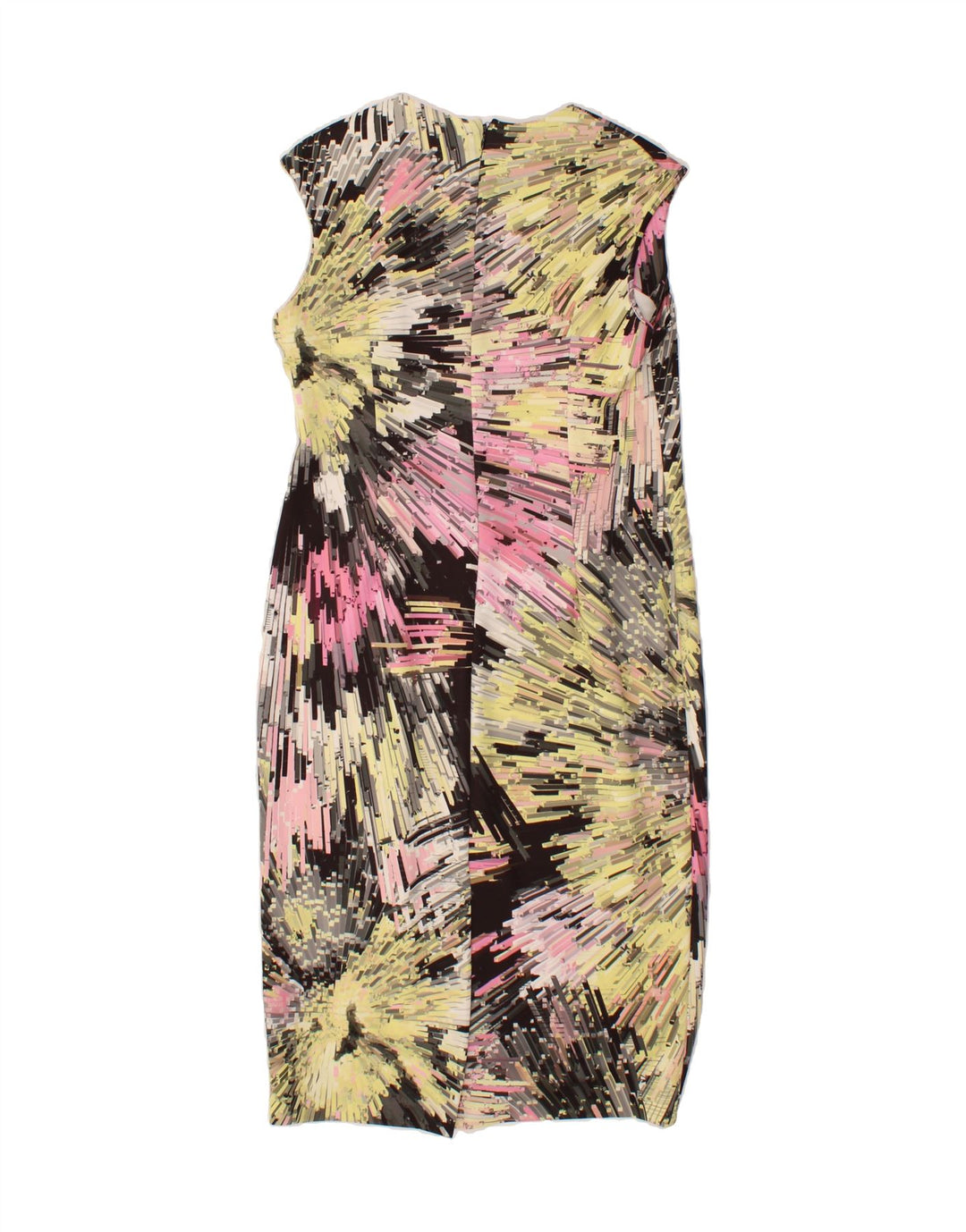 PER UNA Womens Abstract Pattern Sheath Dress UK 14 Medium Multicoloured Vintage Per Una and Second-Hand Per Una from Messina Hembry 