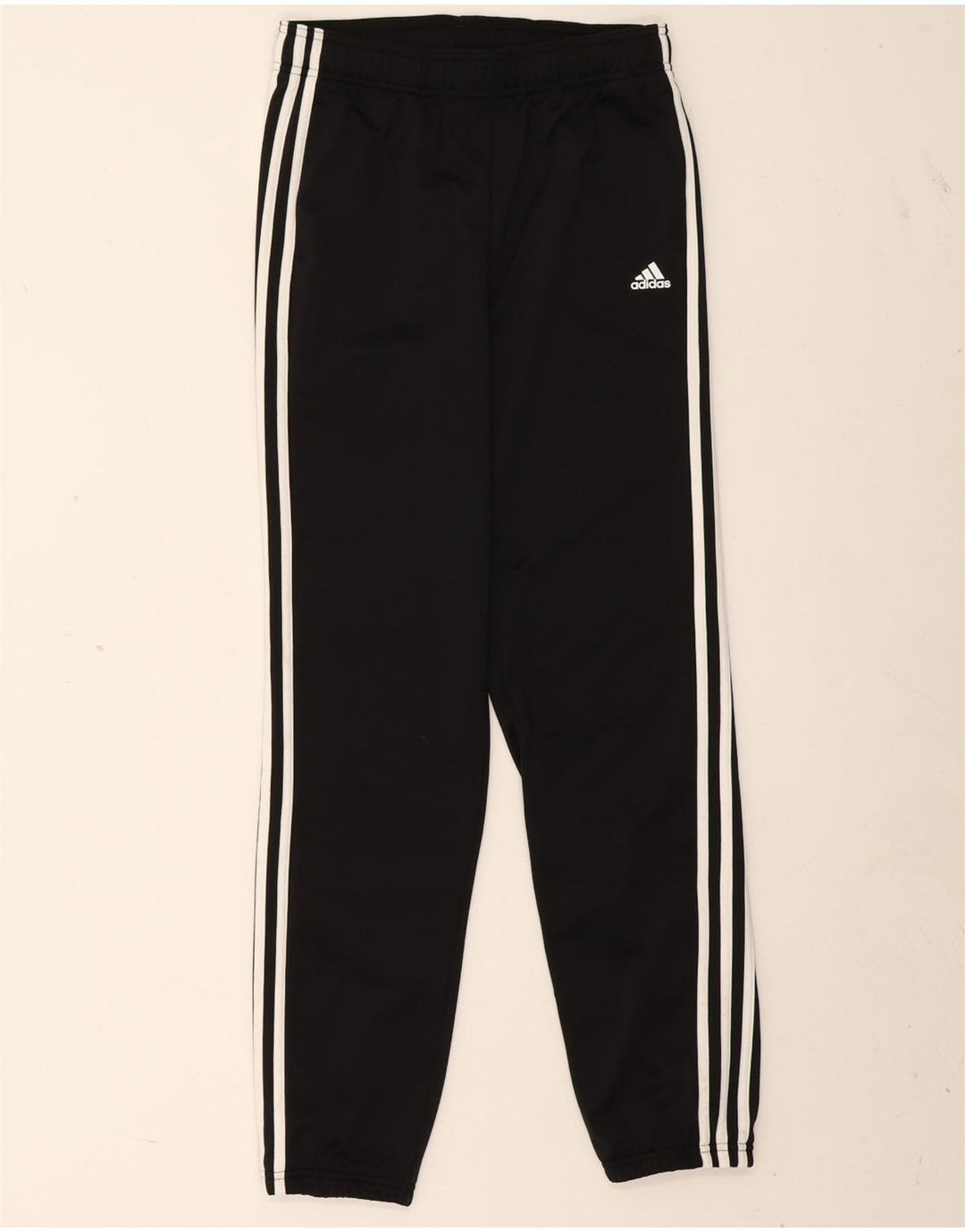 Chłopięce spodnie dresowe Adidas 13-14 lat, czarny, poliester w jodełkę
