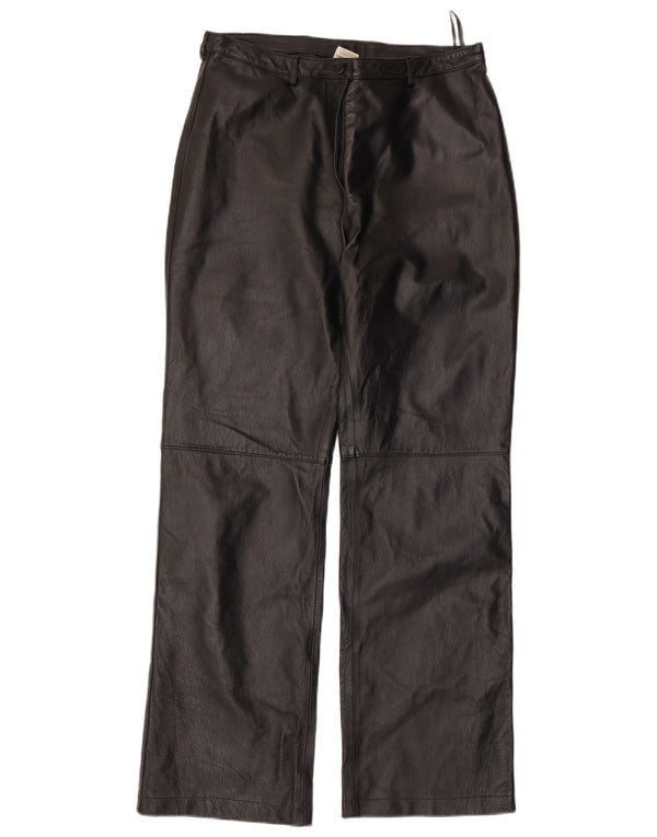 Spodnie damskie proste firmy Danwear UK 14 Medium W30 L29 Czarne