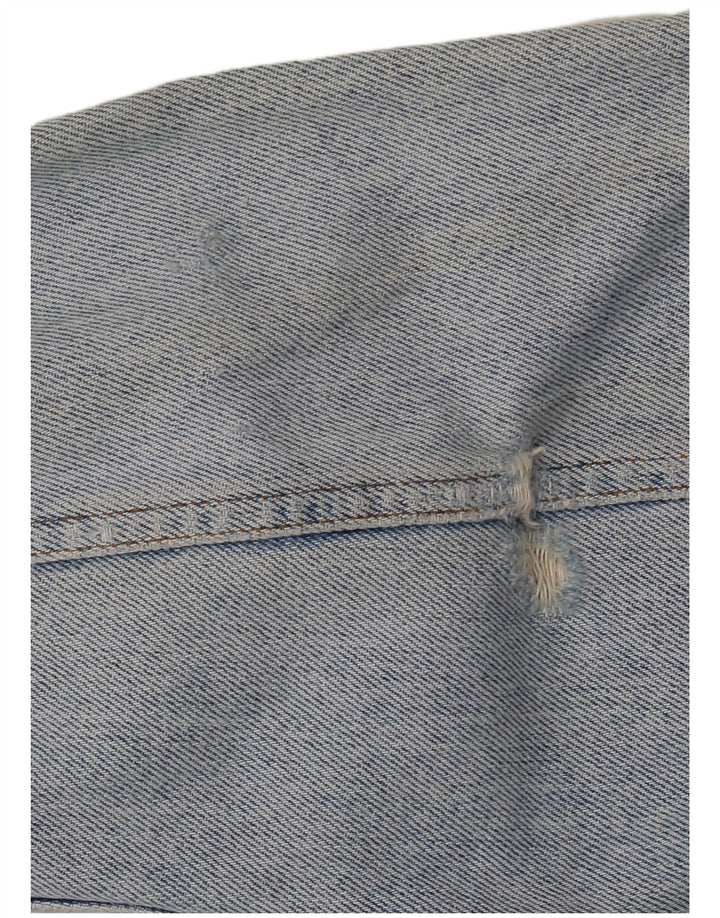 Damska kurtka dżinsowa CHARRO Oversize UK 10 Small, niebieska bawełniana