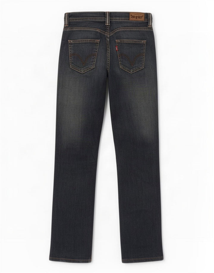 Damskie proste dżinsy Levi's W28 L34 Niebieskie bawełniane