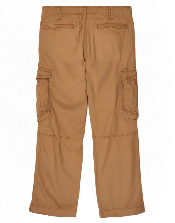 Męskie spodnie cargo Marks & Spencer W36 L29, bawełna khaki