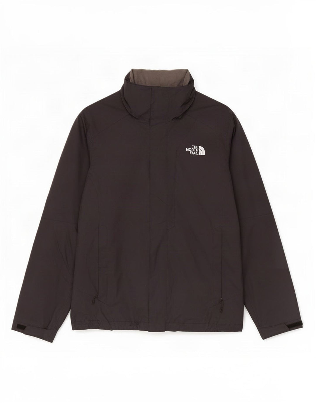Męska kurtka przeciwdeszczowa z kapturem The North Face UK 38, średni czarny poliester