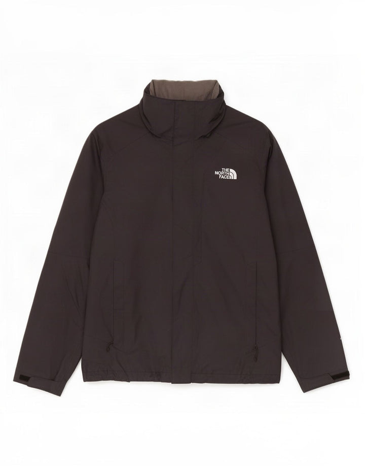 Męska kurtka przeciwdeszczowa z kapturem The North Face UK 38, średni czarny poliester