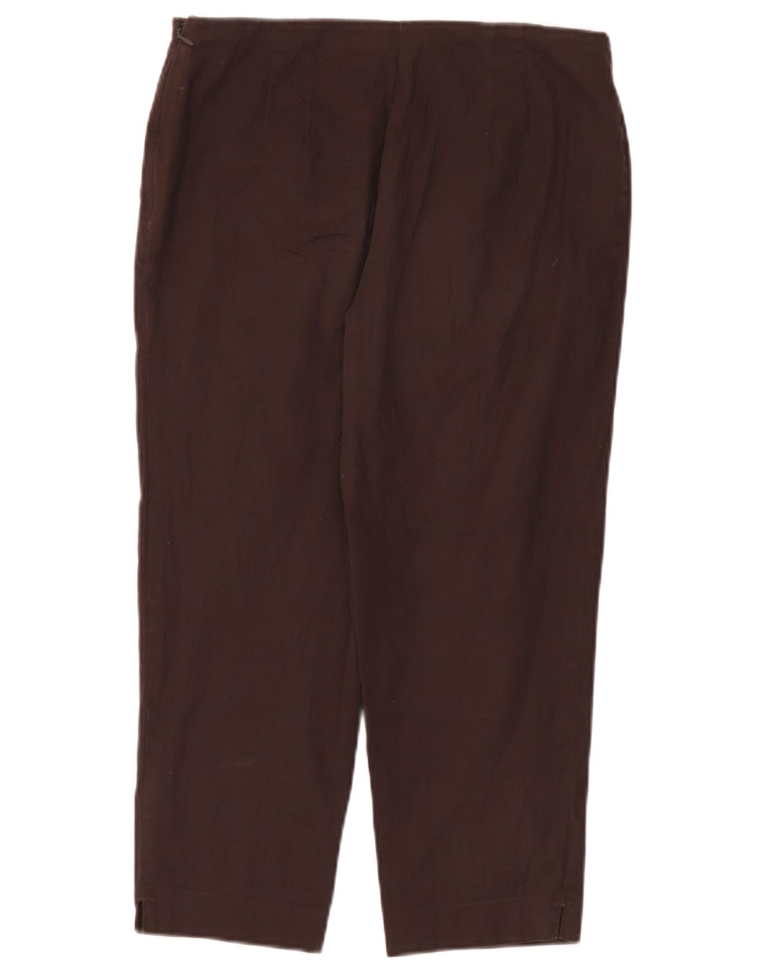 Spodnie damskie Marks & Spencer Straight Capri UK 12 Medium W30 L22 Brązowe