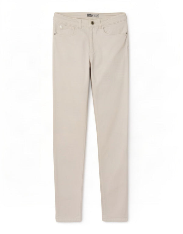 Damskie jeansy skinny Zara EU 38 Small W28 L27 Białe