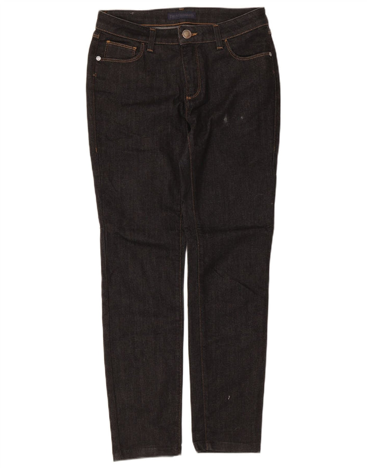 Damskie jeansy Skinny Trussardi W26 L27 czarne