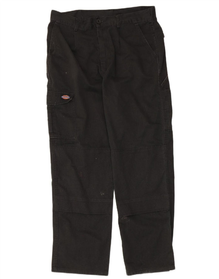 Męskie spodnie cargo Dickies Redhawk Straight Cargo W36 L30 Czarny poliester