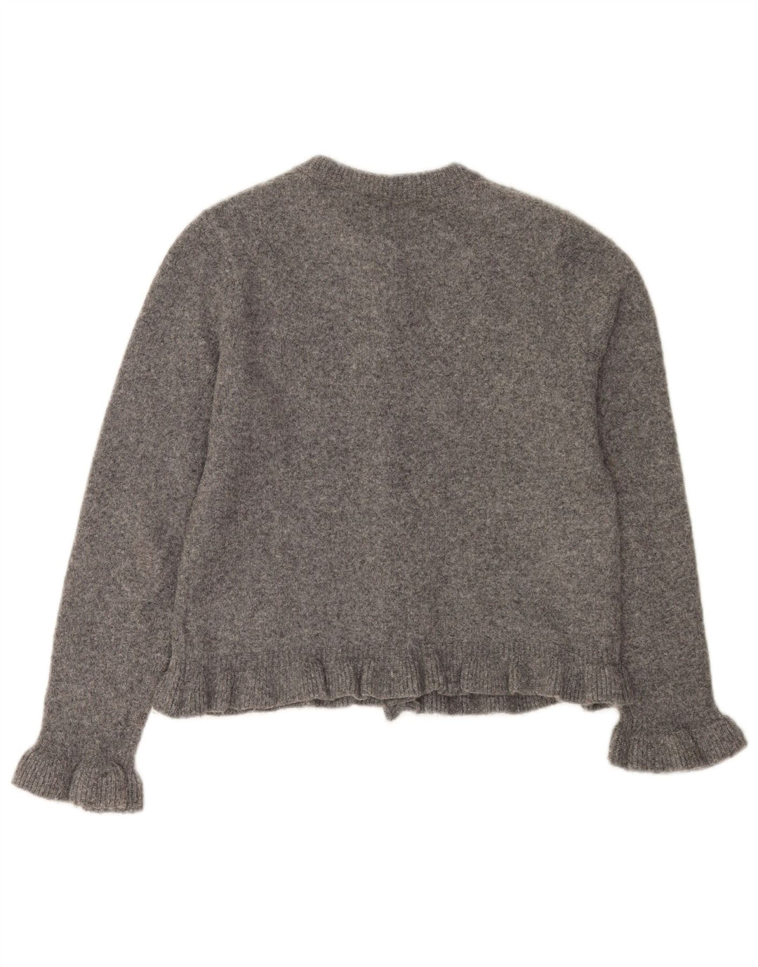 Sweter damski Zara Cardigan UK 10, mały, szary poliester