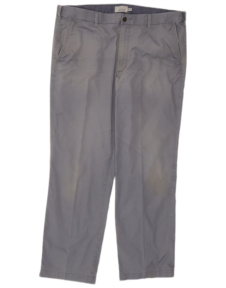 Męskie spodnie chino o regularnym kroju Marks & Spencer W40 L31, niebieska bawełna