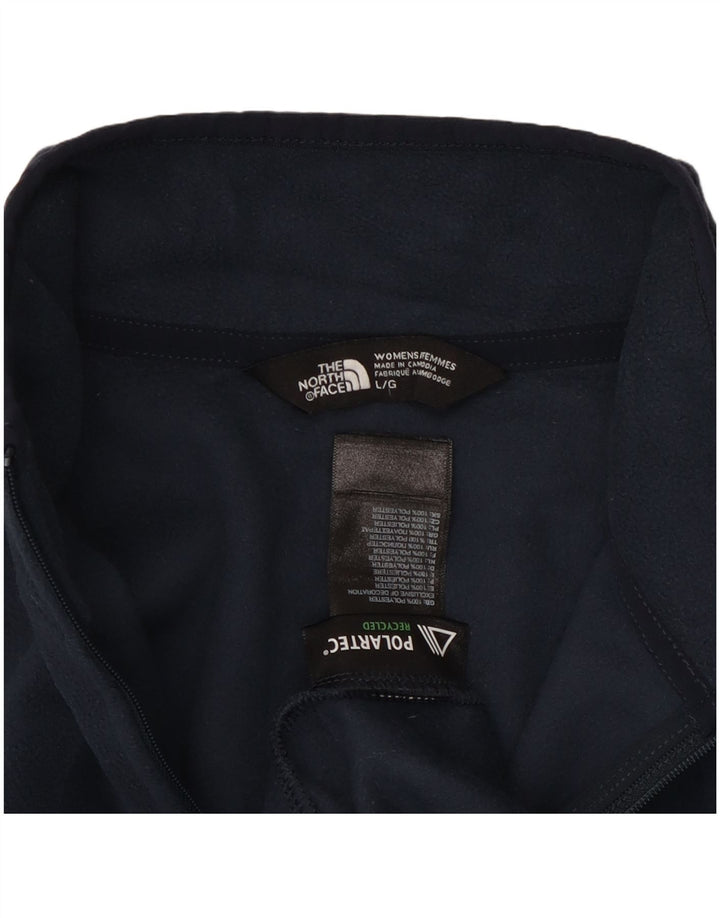 Damski sweter polarowy The North Face UK 14, duży, granatowy, poliester
