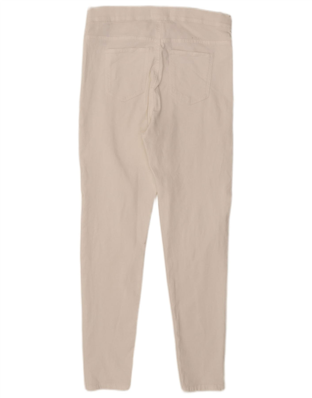 Marks & Spencer Damskie jeansy Jegging UK 12 Medium W32 L28 Biała bawełna