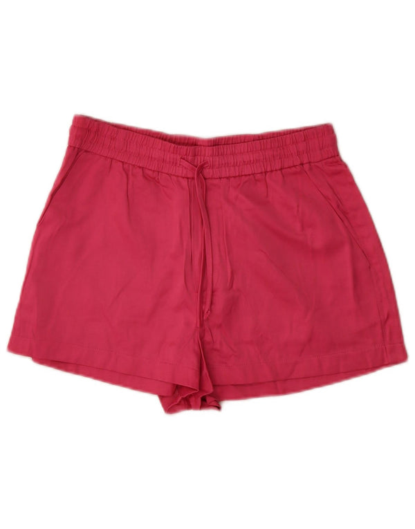 Damskie spodenki z wysokim stanem Zara XS W25 Różowa wiskoza