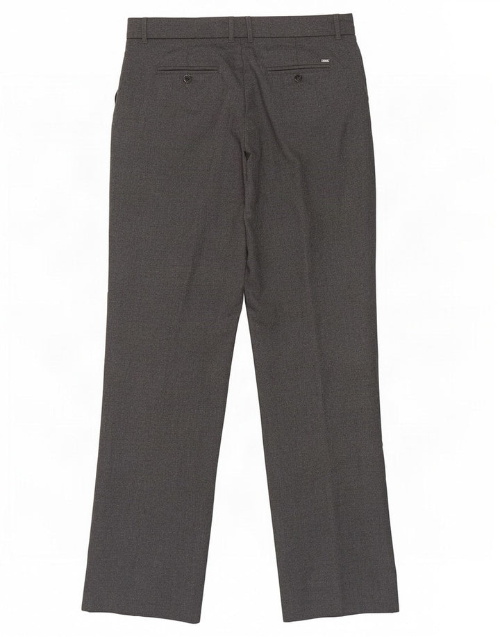 Damskie proste spodnie chino Tommy Hilfiger US 8 Medium W32 L33 szare