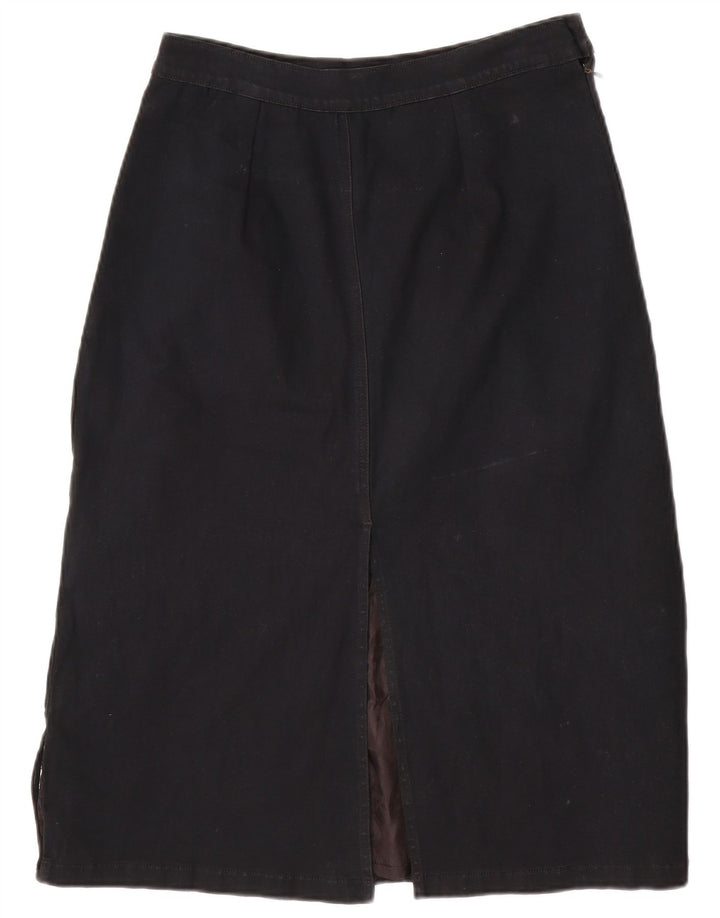 Damska spódnica dżinsowa VINTAGE W30 Średnia Czarna