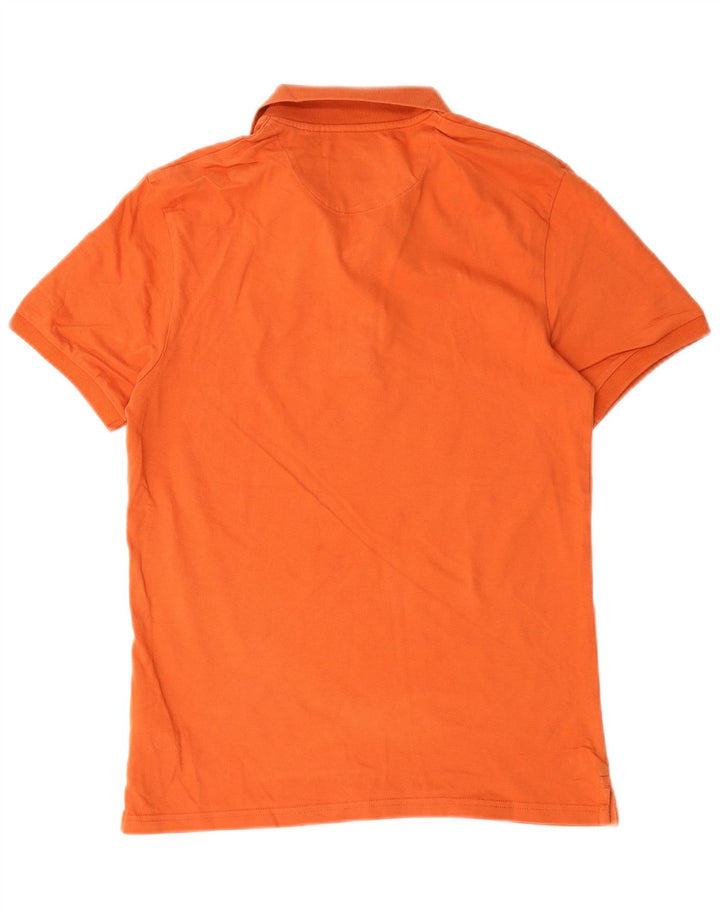 Męska koszulka polo Lyle & Scott, mała, pomarańczowa, bawełniana