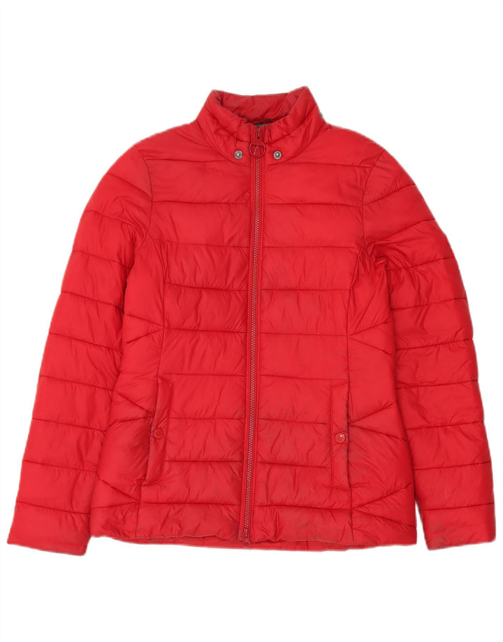 Męska ocieplana kurtka Barbour UK 8 Small Red, poliamid