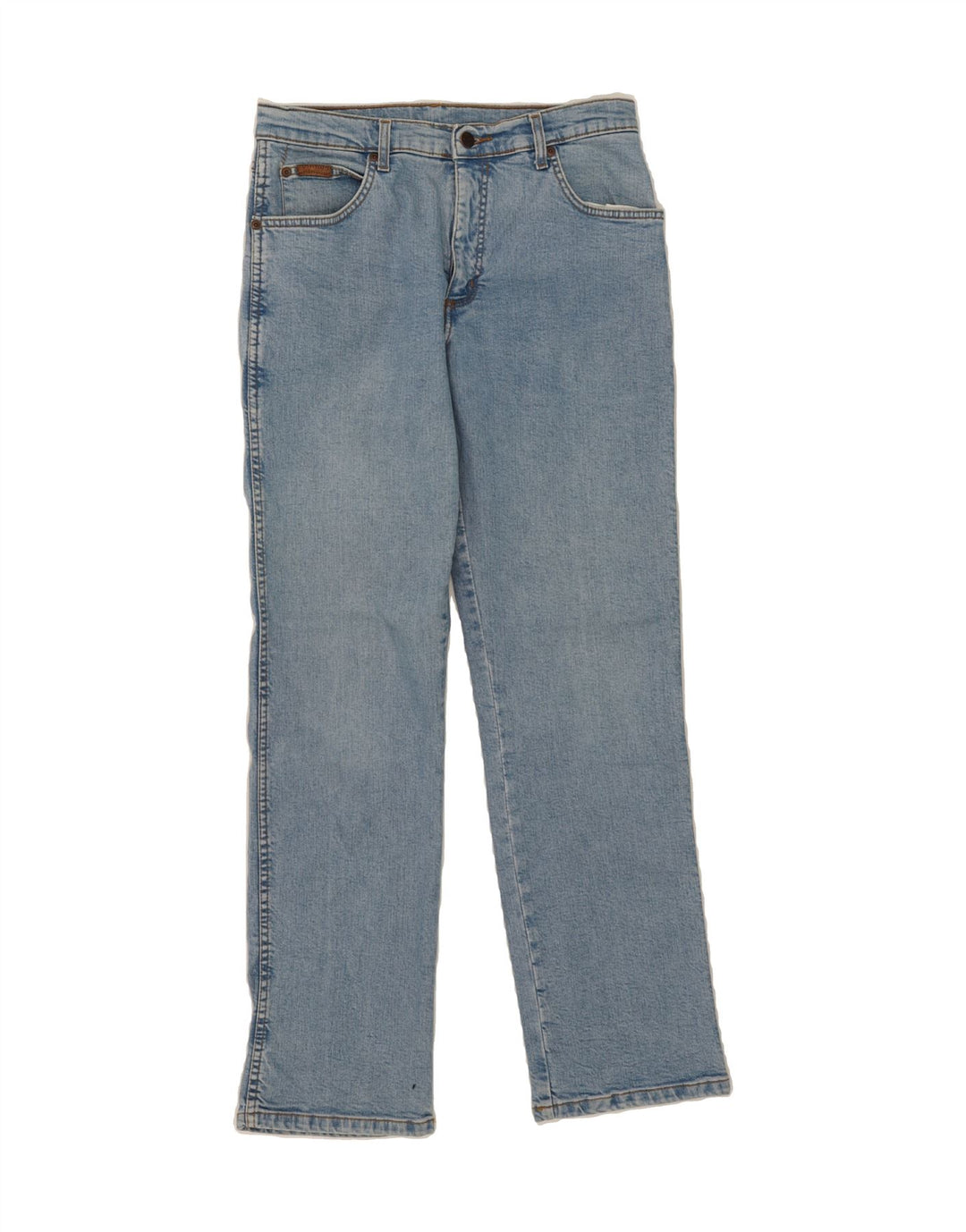 WRANGLER Mens Straight Jeans W31 L32 Blue Cotton Vintage Wrangler and Second-Hand Wrangler from Messina Hembry 