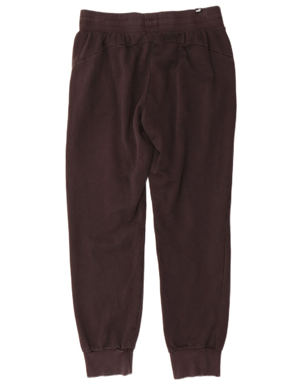 Damskie spodnie dresowe Puma Joggers UK 12 Średnia czarna bawełna