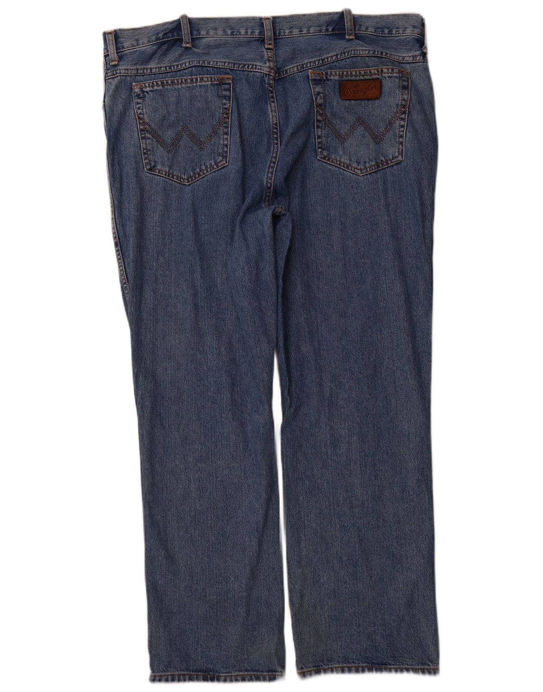 Męskie jeansy WRANGLER Texas Straight W42 L30 Niebieskie, bawełniane