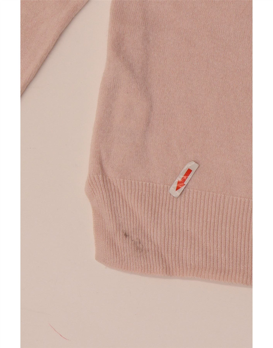 Marks & Spencer Damski sweter z okrągłym dekoltem, UK 12, średni różowy akryl
