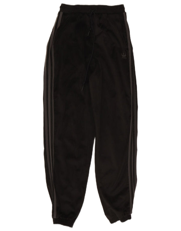 Damskie spodnie dresowe Adidas Joggers UK 8 Mały czarny poliester