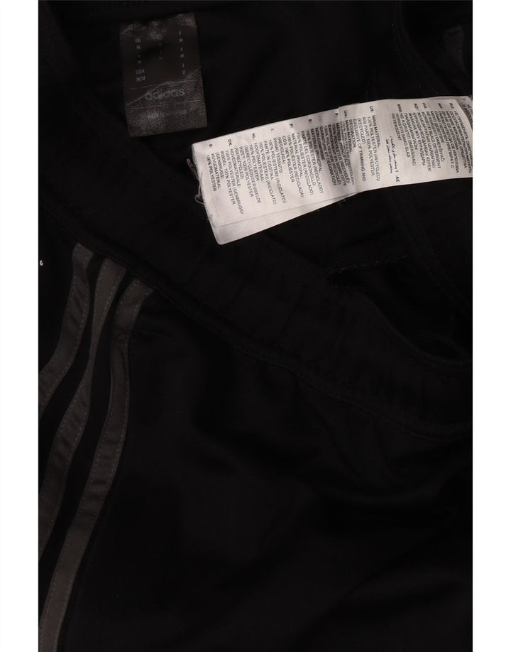 Męskie spodnie dresowe Adidas Aeroready, średni czarny poliester