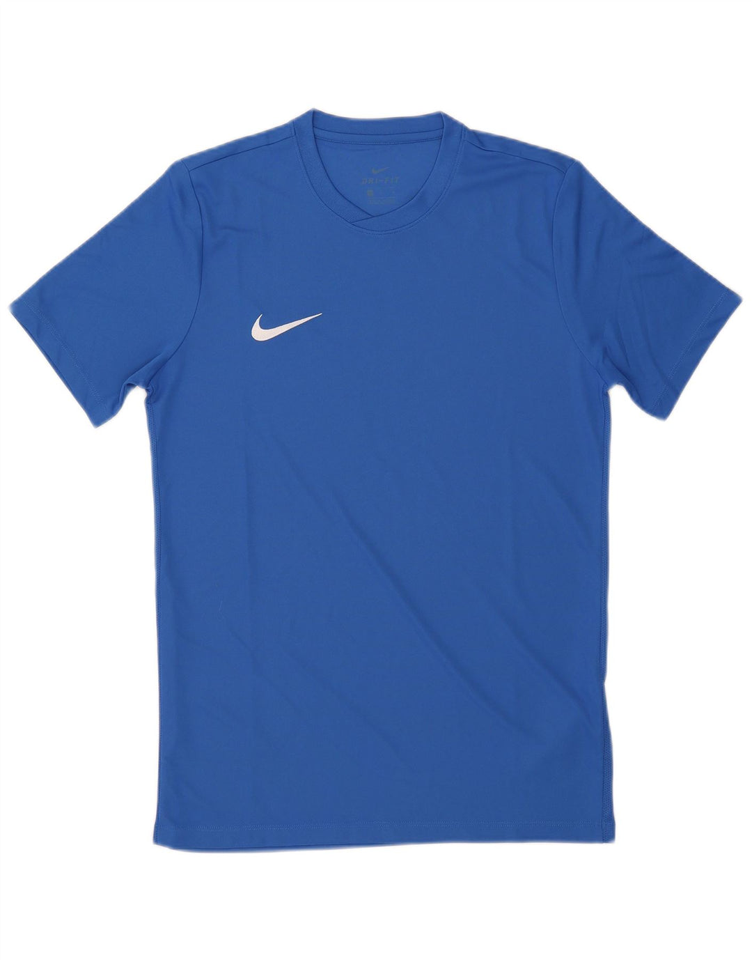 Męski T-shirt Nike Dri Fit z grafiką, średni niebieski poliester