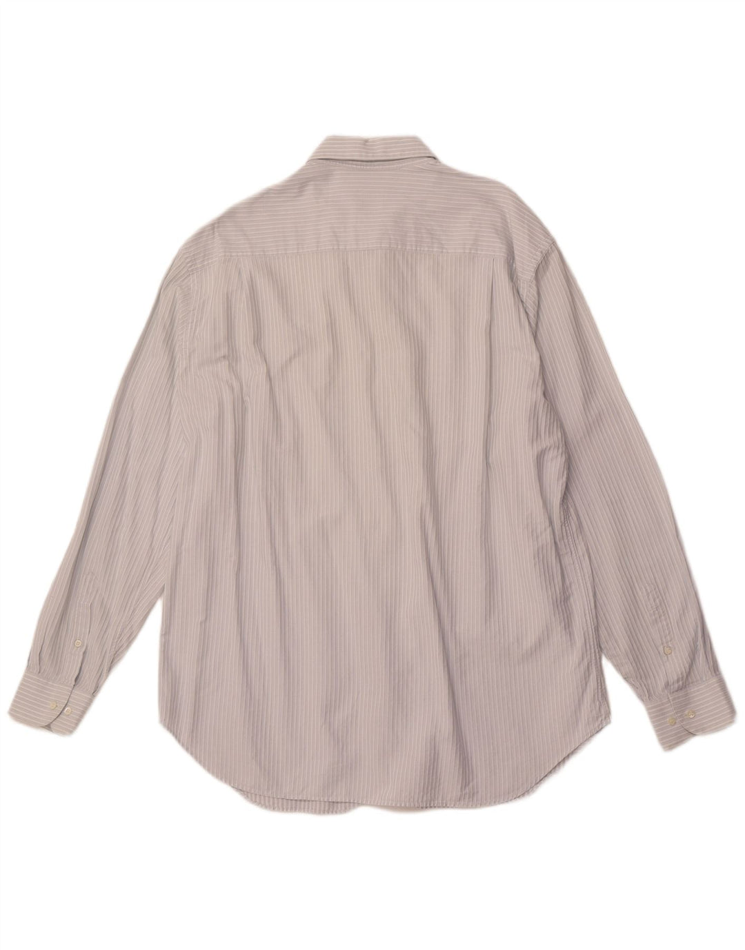 ARMANI COLLEZIONI Koszula męska rozmiar 44 17 1/2 XL, bawełniana w niebieskie paski