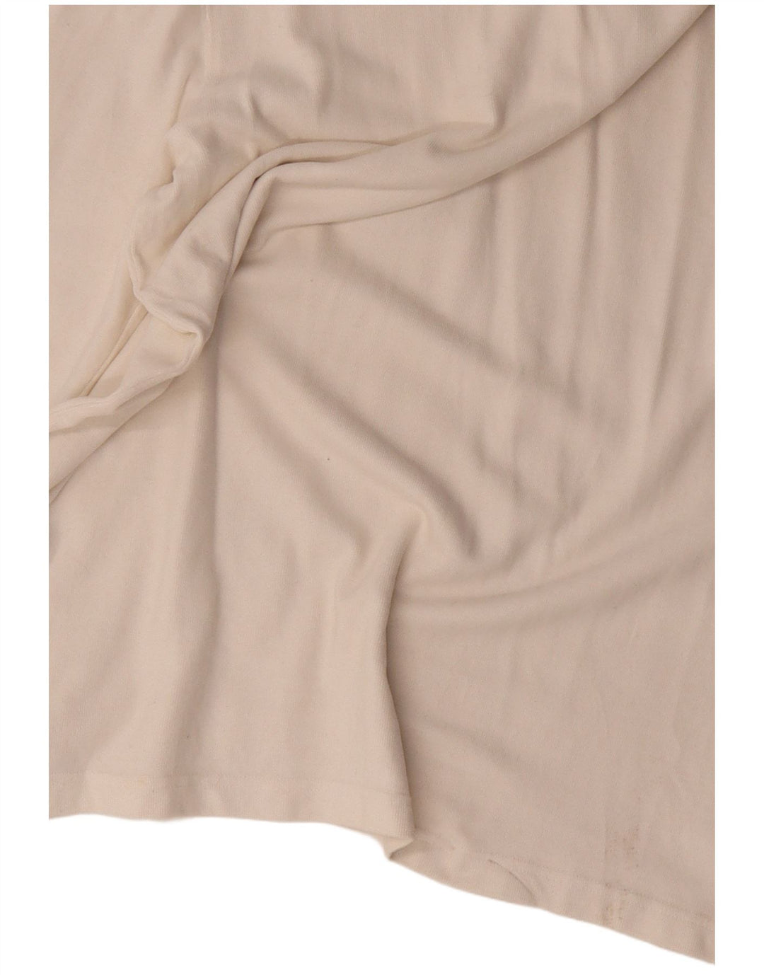 CREW CLOTHING Męska koszulka polo z długim rękawem, duża, biała, bawełniana