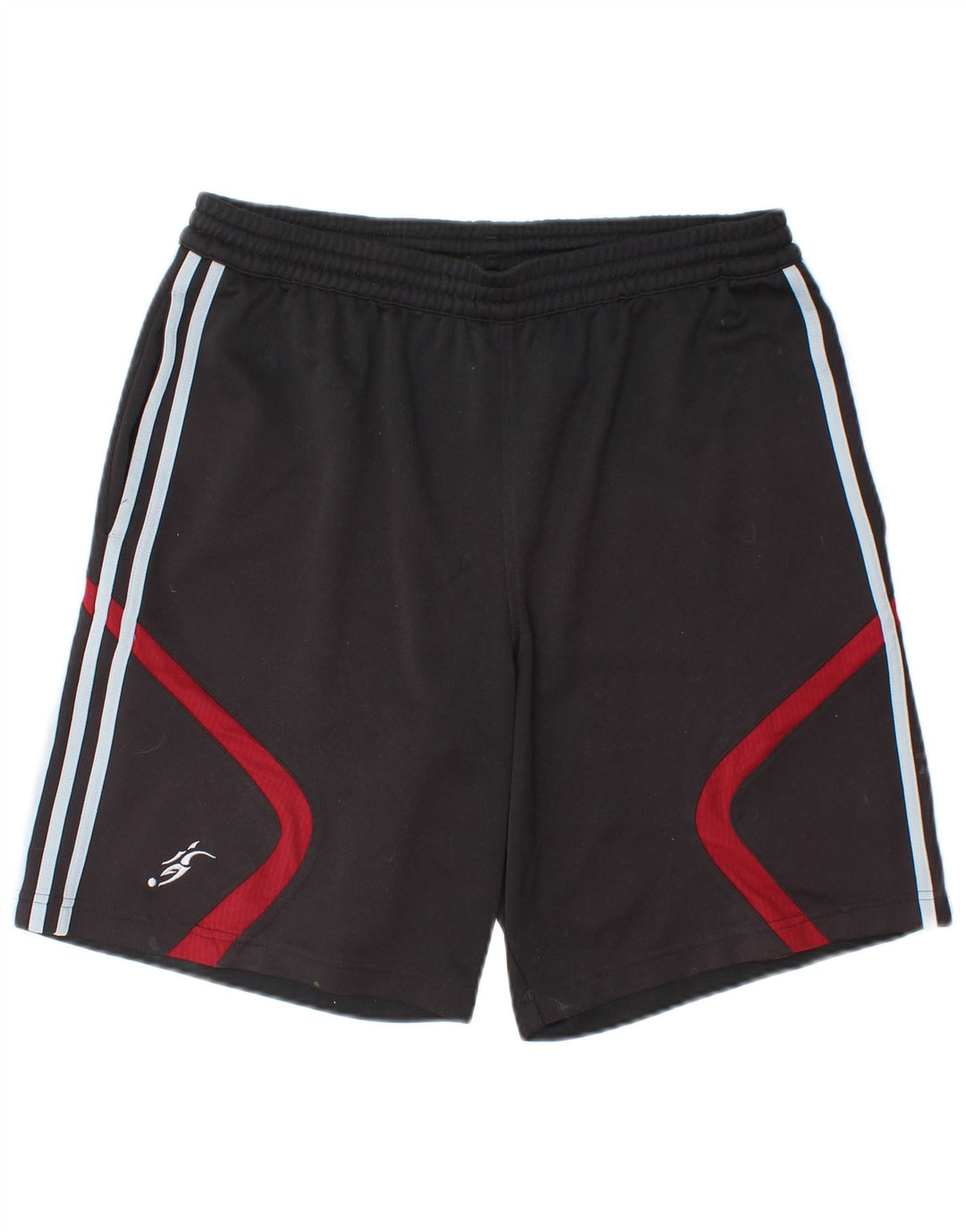 Męskie spodenki sportowe Adidas Climacool, duże, czarne, z blokami kolorów, z poliestru