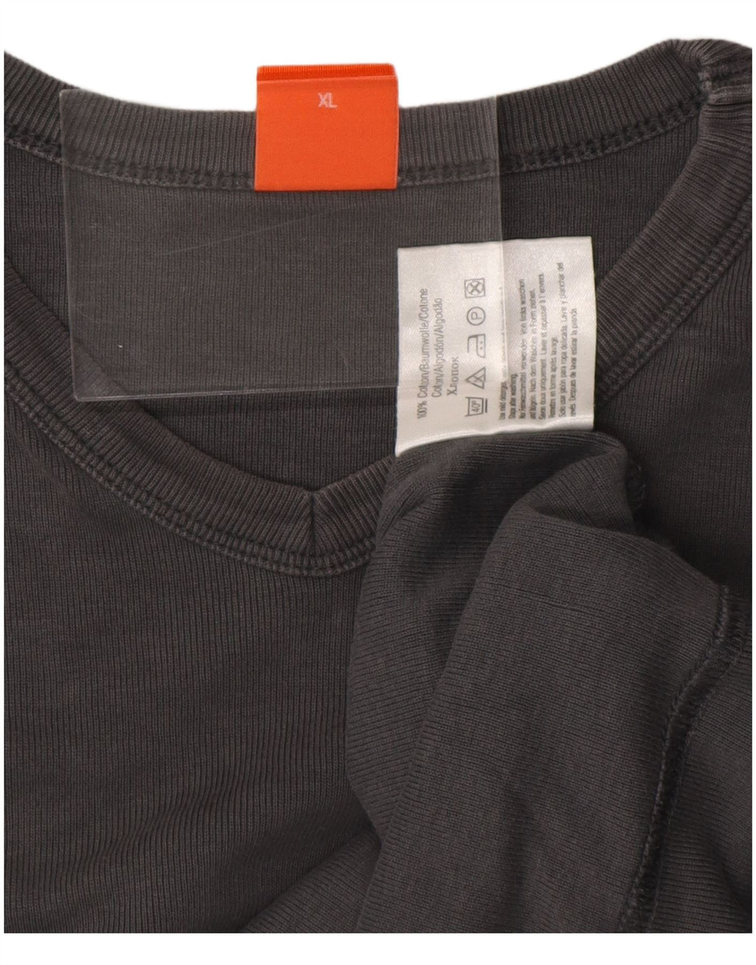 T-shirt męski HUGO BOSS Top XL, szary, bawełniany