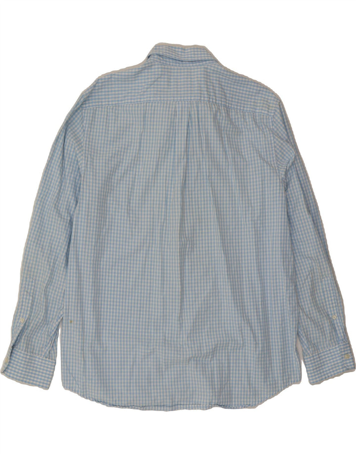 VINEYARD VINES Mens Shirt Large Blue Check Cotton Vintage Vineyard Vines and Second-Hand Vineyard Vines from Messina Hembry 