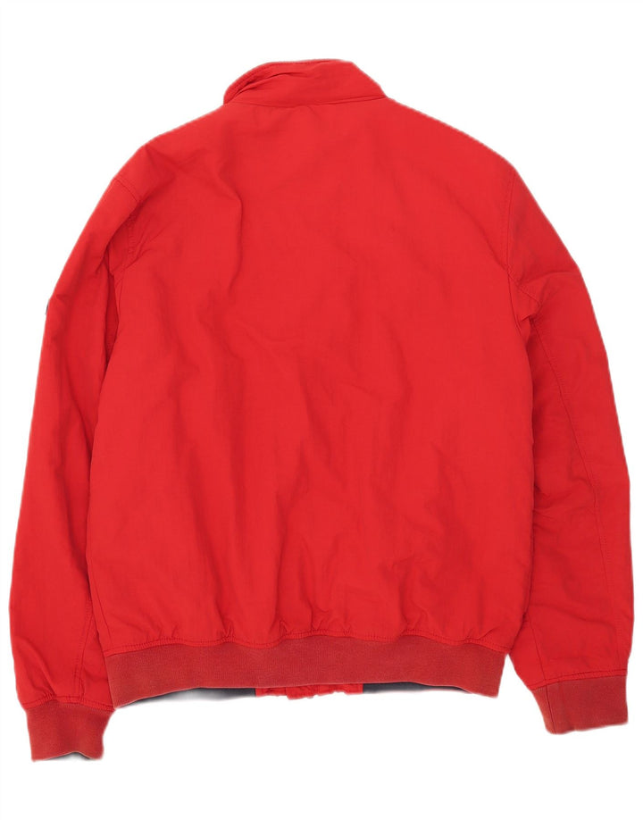 Męska kurtka bomberka Tommy Hilfiger UK 36 Small Red Poliamid