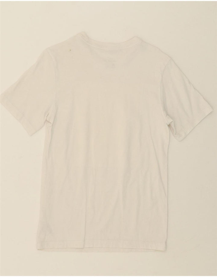 NIKE Mens Graphic T-Shirt Top Small White Cotton Vintage Nike and Second-Hand Nike from Messina Hembry 