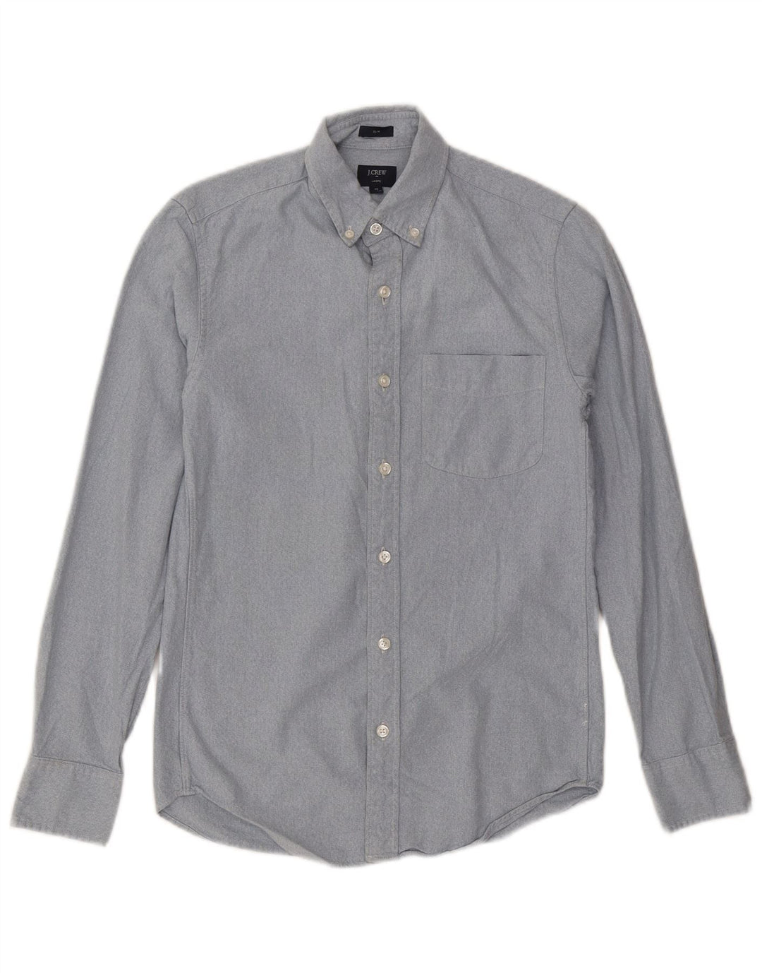 J. CREW Męska koszula slim fit XS, niebieska, bawełniana
