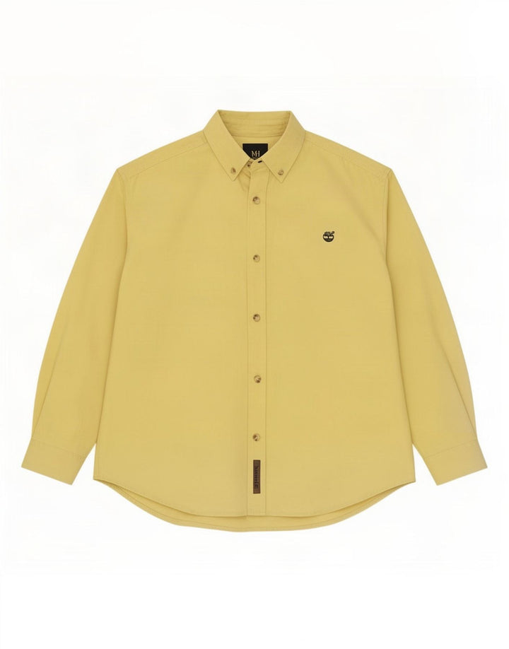Koszula chłopięca Timberland 9-10 lat, żółta, bawełniana