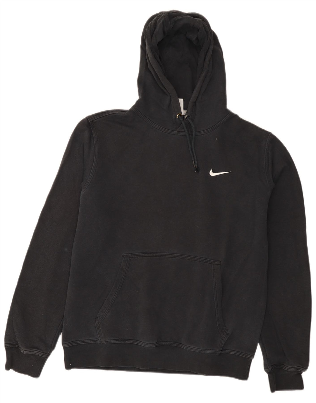 Męska bluza z kapturem Nike, średnia czarna, bawełniana