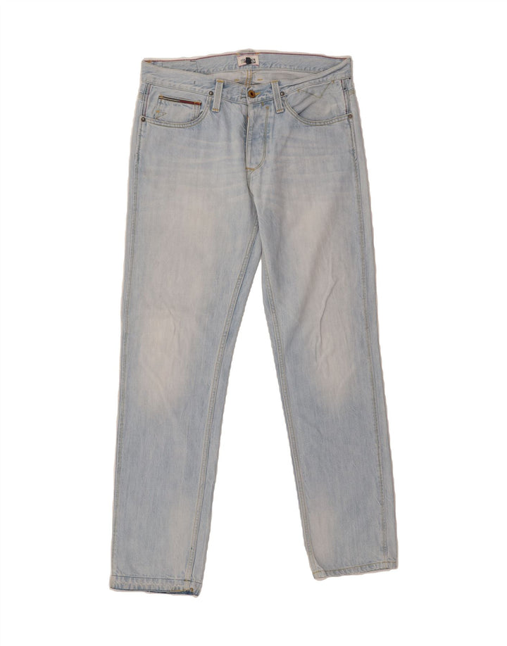 TOMMY HILFIGER Mens Slim Jeans W32 L32 Blue Cotton Vintage Tommy Hilfiger and Second-Hand Tommy Hilfiger from Messina Hembry 