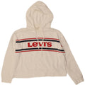 Damski sweter oversize z kapturem Levi's UK 10 w małe białe paski