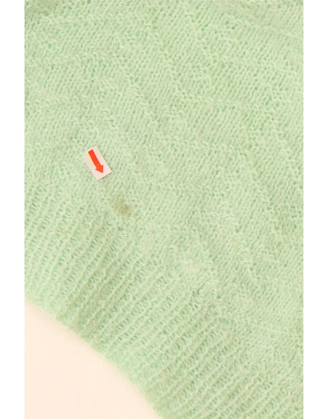 Sweter damski VINTAGE z dekoltem w łódkę UK 18 XL Zielony