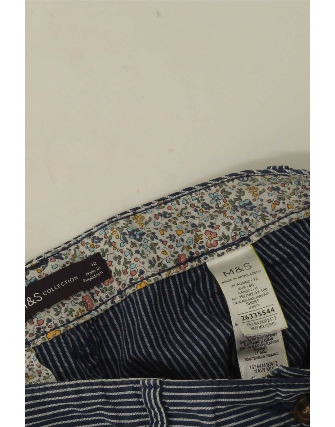Spodnie damskie Marks & Spencer UK 12 Medium W30 L26 Granatowe