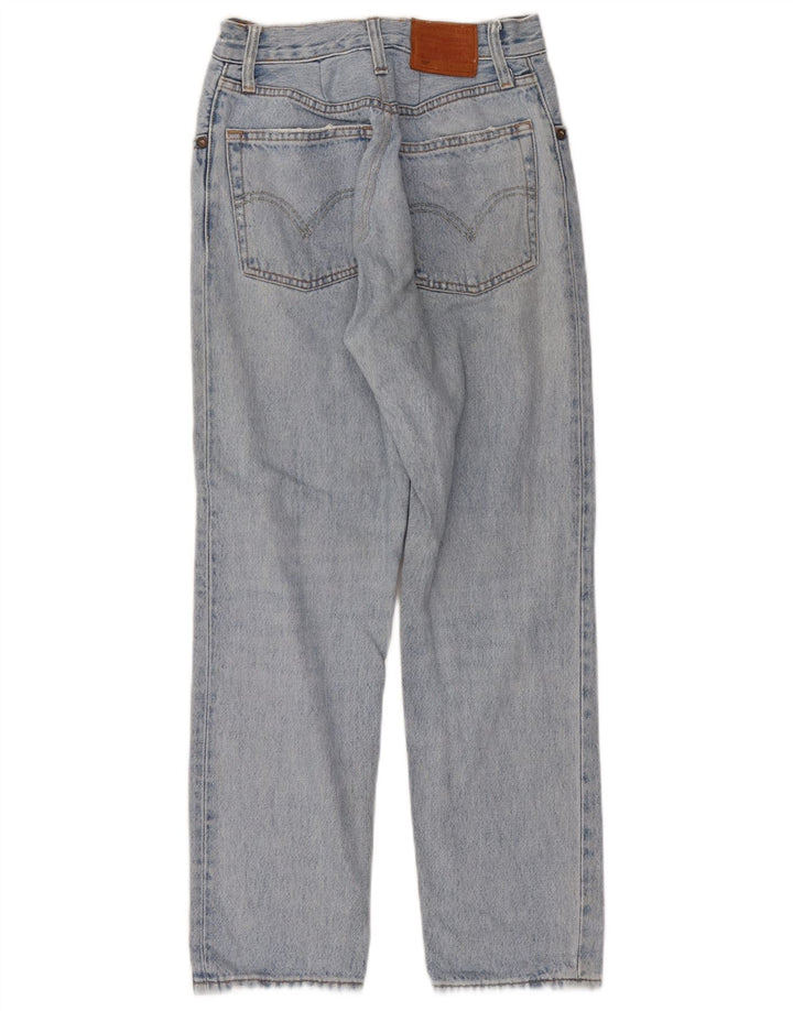 Damskie dżinsy Levi's 501 Straight W26 L26 Niebieskie bawełniane