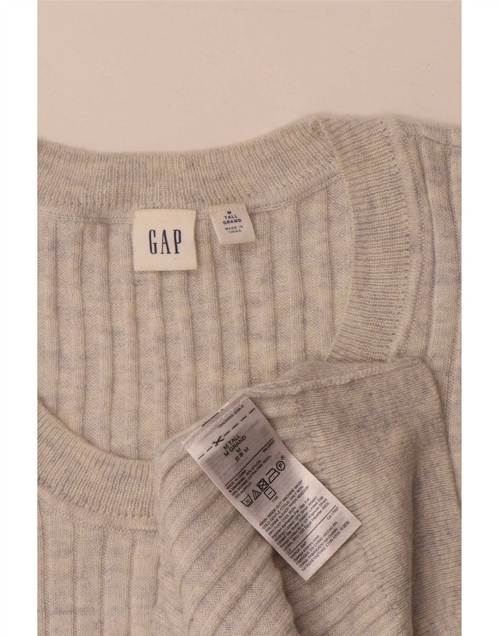 Damski sweter Gap z okrągłym dekoltem UK 14, średni szary nylon