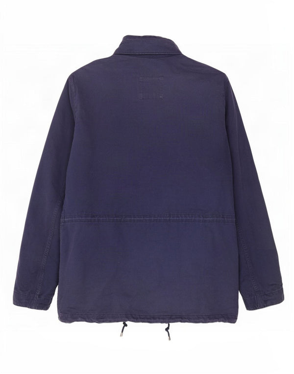 Męska kurtka wojskowa z kapturem Marks & Spencer UK 42 XL, granatowa