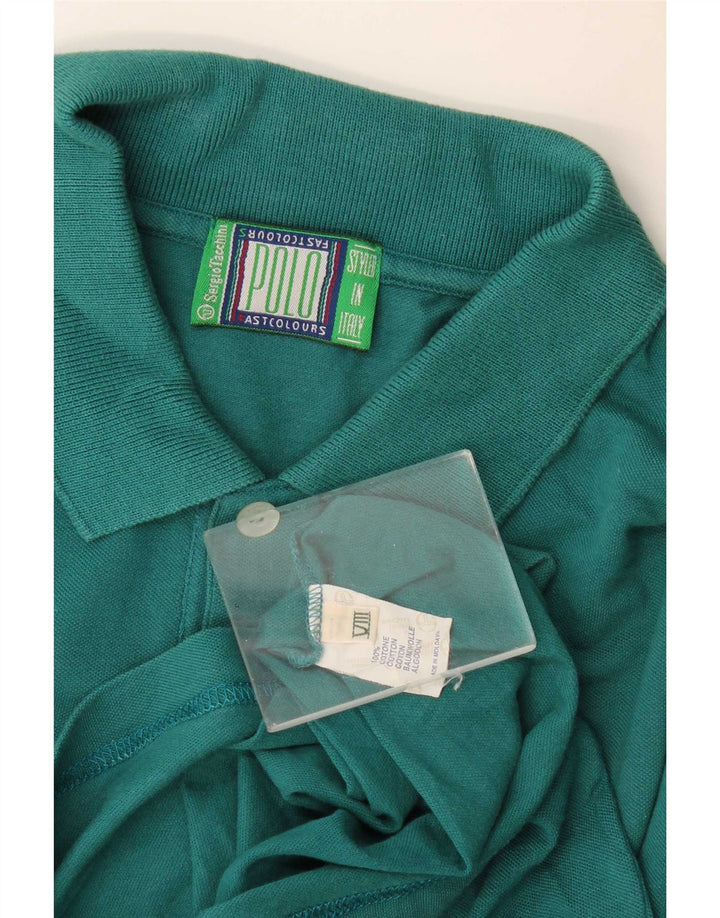 Męska koszulka polo Sergio Tacchini, duża, zielona, bawełniana