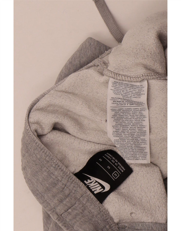 Damskie spodnie dresowe Nike UK 14, średnioszare, bawełniane w cętki