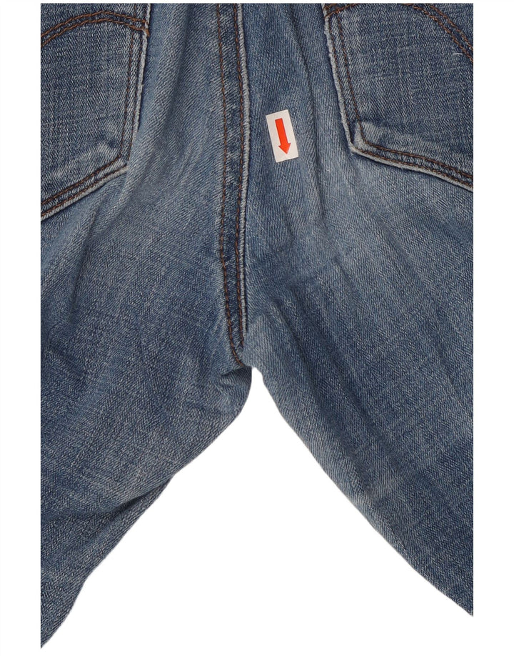 Damskie jeansy wyszczuplające LEVI'S Bootcut W26 L32 Niebieska bawełna