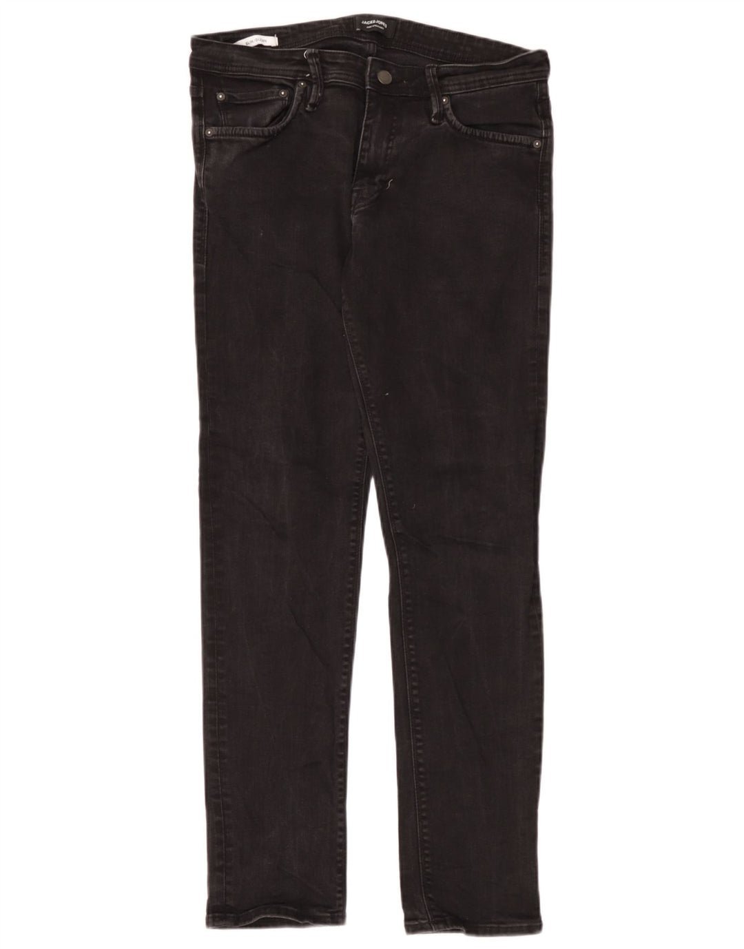 Męskie jeansy Jack & Jones GLENN Slim W33 L32 Czarne bawełniane
